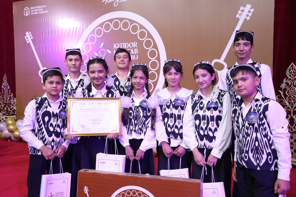 “Iqtidor” maktab ansambli tanlovining hududiy bosqichi davom etmoqda